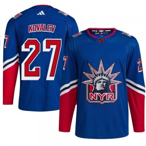 Alex Kovalev New York Rangers Adidas Authentic Royal Reverse Retro 2.0 Jersey