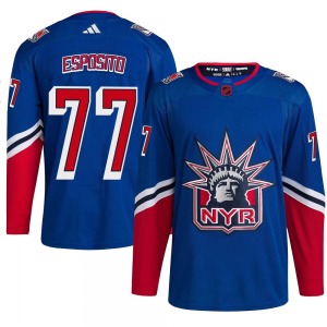 Youth Phil Esposito New York Rangers Adidas Authentic Royal Reverse Retro 2.0 Jersey