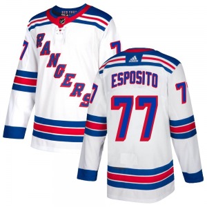 Youth Phil Esposito New York Rangers Adidas Authentic White Jersey