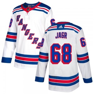 Youth Jaromir Jagr New York Rangers Adidas Authentic White Jersey