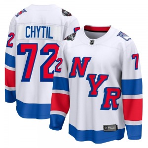 Filip Chytil New York Rangers Fanatics Branded Breakaway White 2024 Stadium Series Jersey