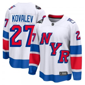 Alex Kovalev New York Rangers Fanatics Branded Breakaway White 2024 Stadium Series Jersey