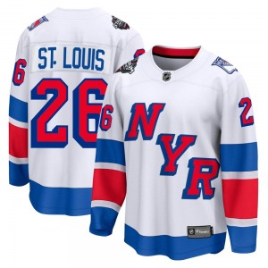 Martin St. Louis New York Rangers Fanatics Branded Breakaway White 2024 Stadium Series Jersey