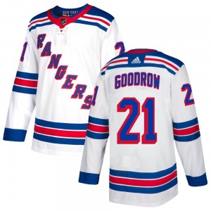 Barclay Goodrow New York Rangers Adidas Authentic White Jersey