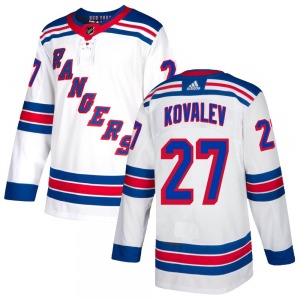 Alex Kovalev New York Rangers Adidas Authentic White Jersey