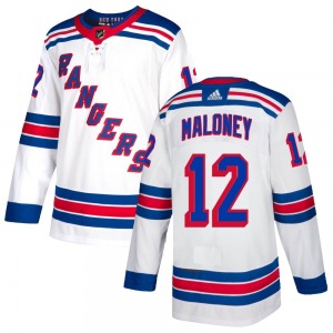 Don Maloney New York Rangers Adidas Authentic White Jersey