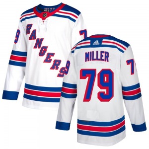 K'Andre Miller New York Rangers Adidas Authentic White Jersey