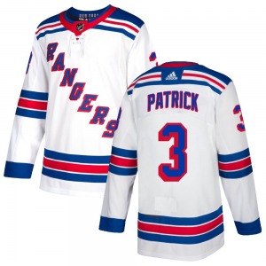 James Patrick New York Rangers Adidas Authentic White Jersey