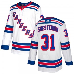 Igor Shesterkin New York Rangers Adidas Authentic White Jersey