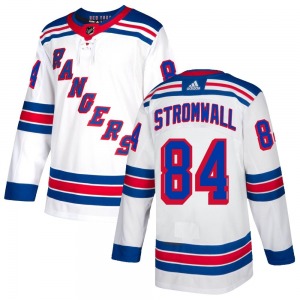 Malte Stromwall New York Rangers Adidas Authentic White Jersey