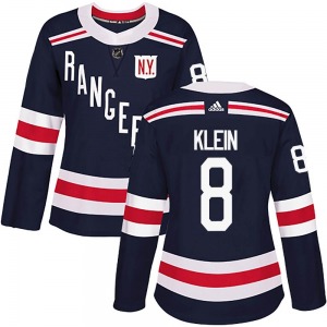 Women's Kevin Klein New York Rangers Adidas Authentic Navy Blue 2018 Winter Classic Home Jersey