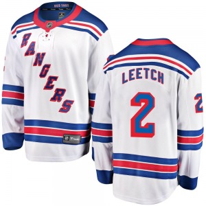 Youth Brian Leetch New York Rangers Fanatics Branded Breakaway White Away Jersey
