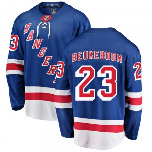 Youth Jeff Beukeboom New York Rangers Fanatics Branded Breakaway Blue Home Jersey