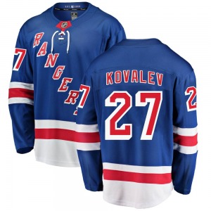 Youth Alex Kovalev New York Rangers Fanatics Branded Breakaway Blue Home Jersey