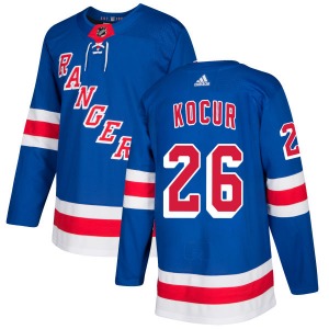 Joe Kocur New York Rangers Adidas Authentic Royal Jersey