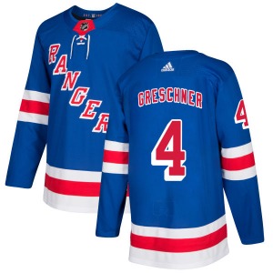 Ron Greschner New York Rangers Adidas Authentic Royal Jersey