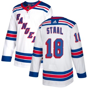 Marc Staal New York Rangers Adidas Authentic White Jersey