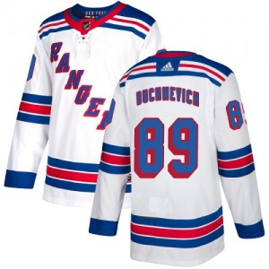 Women's Pavel Buchnevich New York Rangers Adidas Authentic White Away Jersey