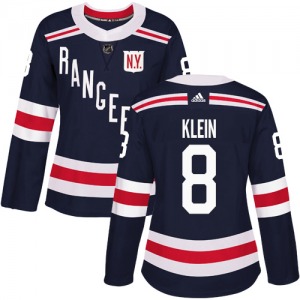 Women's Kevin Klein New York Rangers Adidas Authentic Navy Blue 2018 Winter Classic Jersey