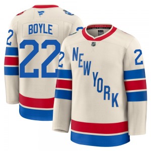 Youth Dan Boyle New York Rangers Fanatics Premium Beige 2026 Winter Classic Jersey