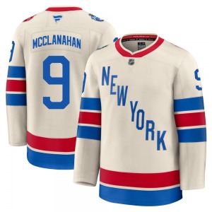 Youth Rob Mcclanahan New York Rangers Fanatics Premium Beige 2026 Winter Classic Jersey