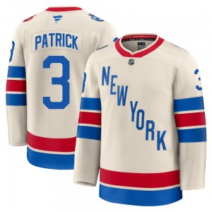 Youth James Patrick New York Rangers Fanatics Premium Beige 2026 Winter Classic Jersey