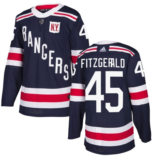 Casey Fitzgerald New York Rangers Adidas Authentic Navy Blue 2018 Winter Classic Home Jersey