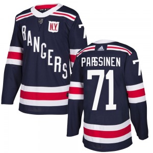 Juuso Parssinen New York Rangers Adidas Authentic Navy Blue 2018 Winter Classic Home Jersey