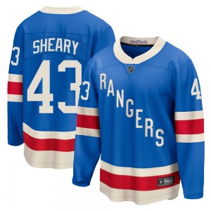 Conor Sheary New York Rangers Fanatics Breakaway Blue Centennial Jersey