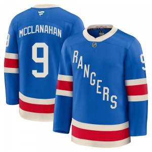 Youth Rob Mcclanahan New York Rangers Fanatics Premium Blue Centennial Jersey