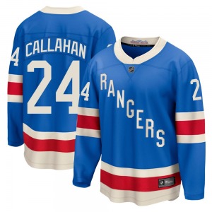 Youth Ryan Callahan New York Rangers Fanatics Breakaway Blue Centennial Jersey
