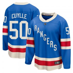 Youth Will Cuylle New York Rangers Fanatics Breakaway Blue Centennial Jersey