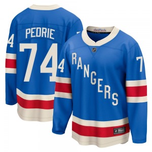 Youth Vince Pedrie New York Rangers Fanatics Breakaway Blue Centennial Jersey