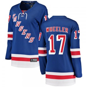 Women's Blake Wheeler New York Rangers Fanatics Branded Breakaway Blue Home Jersey