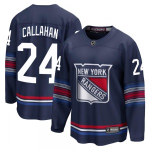 Youth Ryan Callahan New York Rangers Fanatics Branded Premier Navy Breakaway Alternate Jersey
