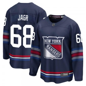 Youth Jaromir Jagr New York Rangers Fanatics Branded Premier Navy Breakaway Alternate Jersey