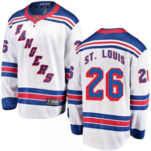 Martin St. Louis New York Rangers Fanatics Branded Breakaway White Away Jersey