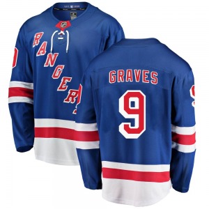 Adam Graves New York Rangers Fanatics Branded Breakaway Blue Home Jersey