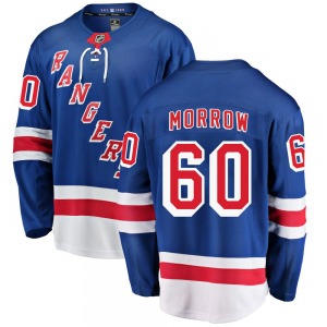Scott Morrow New York Rangers Fanatics Branded Breakaway Blue Home Jersey