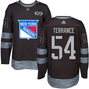Carey Terrance New York Rangers Authentic Black 1917-2017 100th Anniversary Jersey