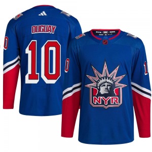 Youth Ron Duguay New York Rangers Adidas Authentic Royal Reverse Retro 2.0 Jersey
