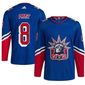 Youth Brandon Prust New York Rangers Adidas Authentic Royal Reverse Retro 2.0 Jersey