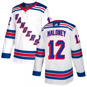 Youth Don Maloney New York Rangers Adidas Authentic White Jersey