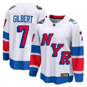 Rod Gilbert New York Rangers Fanatics Branded Breakaway White 2024 Stadium Series Jersey