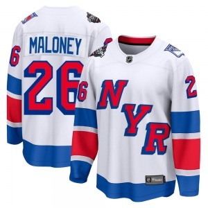 Dave Maloney New York Rangers Fanatics Branded Breakaway White 2024 Stadium Series Jersey