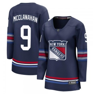 Women's Rob Mcclanahan New York Rangers Fanatics Branded Premier Navy Breakaway Alternate Jersey