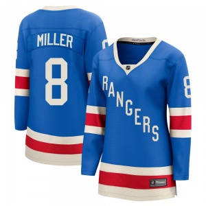 Women's J.T. Miller New York Rangers Fanatics Breakaway Blue Centennial Jersey