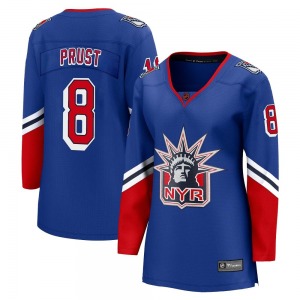 Women's Brandon Prust New York Rangers Fanatics Branded Breakaway Royal Special Edition 2.0 Jersey