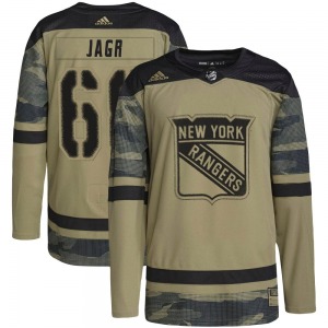 Jaromir Jagr New York Rangers Adidas Authentic Camo Military Appreciation Practice Jersey