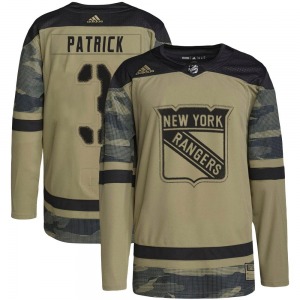 James Patrick New York Rangers Adidas Authentic Camo Military Appreciation Practice Jersey